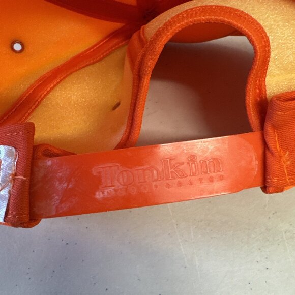 Rare Weyerhaeuser Vintage Hunters Orange Trucker SnapBack Hat Made In USA EUC - Picture 9 of 9